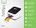 Zink Mobile Photo Printer Multifunction Wireless Color Label instagram Portable Digital Photo Booth Printer Works With Mobile Phone iPad iPhone Tablets Art Printer Mailing Address Label & FREE App 4.5 x 10.2 x 10.2 inches