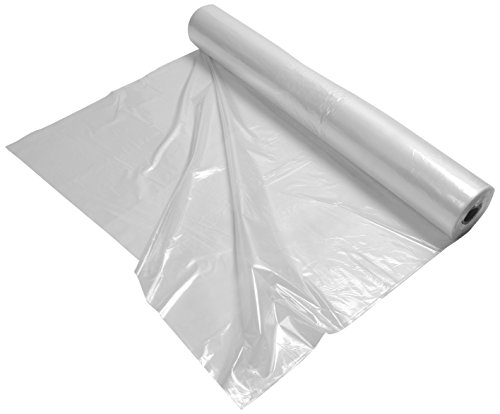 Elkay Plastics BOR21635 0.6 mil High Density Bun Pan Cover on Roll with Twist Tie, 21" x 6" x 35", Clear (Pack of 200)