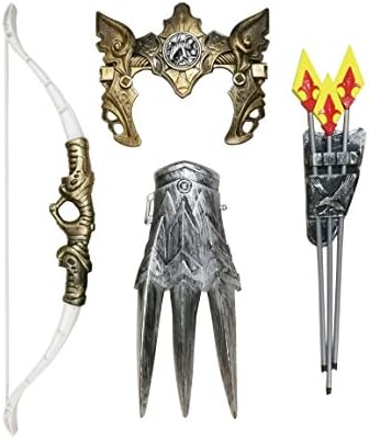 Kids Toy Bow and Arrow Cosplay Archery Set Party Favors Playset for age 5