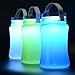 IMAXPLUS LED IP 66 Waterproof Camping Storage Solar Lantern Bottle with Chargeable USB Cable for Hiking,Camping,Emergencies,Outages,Garden and Party ¡­