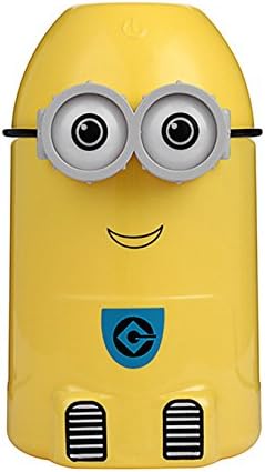 2017 Newest Version Aromatherapy Car Essential Oil Diffuser - Aroma Essential Oil Cool Mist ultrasonic Car Humidifier with Adjustable Mist Mode for Car Home Office Baby Bedroom Yellow 250ml (Two eyes)