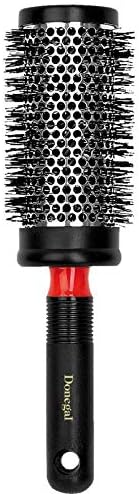 Donegal 9044 hairbrush/comb Adult Round hair brush, Black