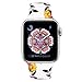 YOUKEX Sport Flower Band Compatible with Apple Watch 38mm 40mm 42mm 44mm,Soft Printed Strap Replacement Wristbands Compatible with iwatch Sport Series 4 Series 3 Series 2 Series 1(38/40mm S/M-3)