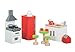Le Toy Van - Wooden SugarPlum KItchen Dolls House | Accessories Play Set For Dolls Houses | Girls or Boys Dolls House Furniture Sets - Suitable For Ages 3+ (ME052)