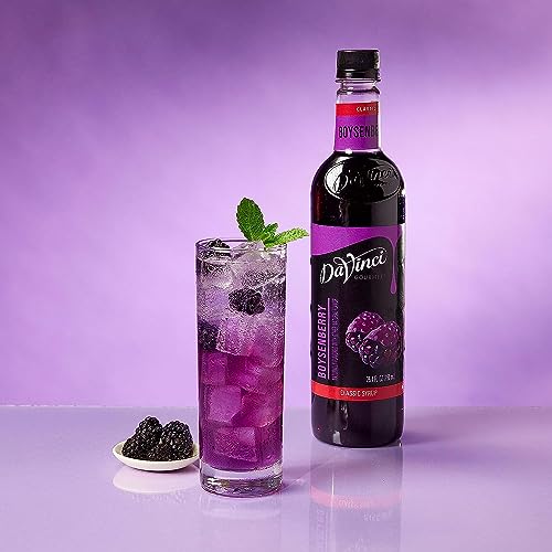 DAVINCI GOURMET BOYSENBERRY SYRUP, 25.4 FLUID OUNCES (PACK OF 1)