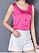 Qunson Women's Comfy Slolid Sleeveless Silky Camisole Tank Tops