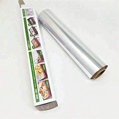 ParchmentLined Foil 30cm X 15m Laminated Parchment Food Packing Backed