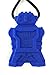 chubuddy Chewable Robot Pendant chewie robotz, non-toxic material-blue