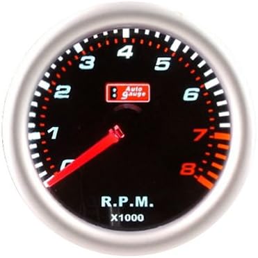 Amazon オートゲージ タコメーター 2インチ 約51ｍｍ swl タコメーター 車 バイク