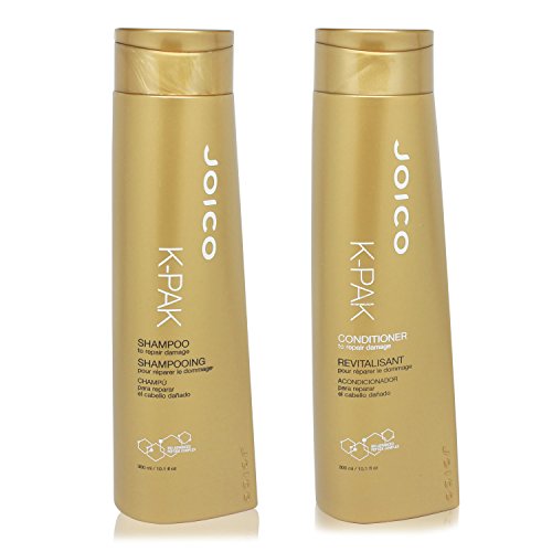 Joico K-Pak Shampoo and Conditioner KIT for Repair Damage, Shampoo - 10.1 Oz, Conditioner - 10.1 Oz