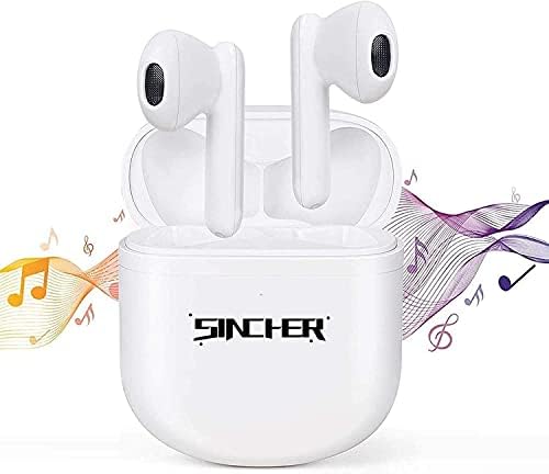 SINCHER Wireless Earbuds, Bluetooth Headphones Hi-Fi Stereo