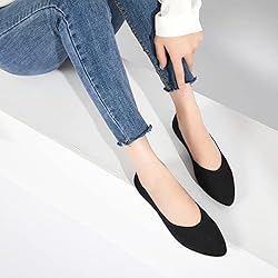 Women's Mesh Flats Shoes Pointed-Toe Dress Shoes