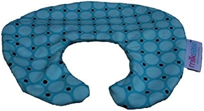 Milkease Natural Lactation / Breastfeeding enhancing theraputic breast pack (for mastitis, clogged ducts, engorgement pain, milk let down, increase milk supply) (Single Cover Only, Blue)