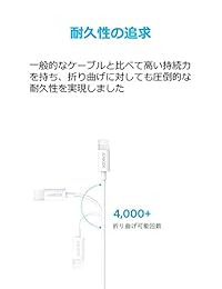 Anker Lightning Cable 3ft Classic, Paquete de 1, Blanco