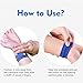 KONGDY 10 Pcs Sea Motion Sickness Wrist Bands for Cruise, Morning Sickness, Travel & Car Sickness, No drowsy Anti-Nausea Bands