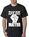 BeWild Brand® - Black Lives Matter Fist Mens T-shirt