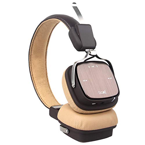 BoAt Rockerz 600 Bluetooth Headphones (Brown)