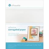 Silhouette Adhesive Corrugated for Scrapbooking