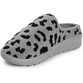 MUK LUKS Women's Nony Flyknit Slipper, Grey, S