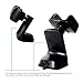 KuhnektTM 360° Universal Dashboard Windshield Mobile Car Phone Mount Holder for Smartphones Fast One Easy Touch Mounting with Powerful Grip Arms and Sticky Gel Suction Cup