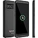 Galaxy S8 Plus Battery Case Compatible with Qi Wireless Charging, Alpatronix BX430plus 6.2-inch 5000mAh Slim Rechargeable Protective Portable Charger Cover for Samsung Galaxy S8+ [Android 8.0] - Black