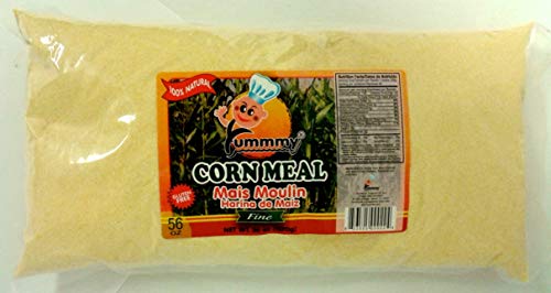 Yummmy Fine Grit Cornmeal 56 Oz, Gluten Free, Kosher Certified, 100 % natural