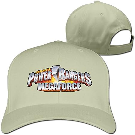 Power Rangers Fitted Flat Bill Hat Baseball Cap