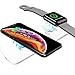COSOOS Wireless Charger,2 in 1 Qi Wireless Charging Pad Stand,Compatible with iWatch Series 1/2/3/4/Nike+/Edition,38 & 42mm,iPhone Xs MAX/XR/X/8,Samsung Galaxy S9/S8/Note 8(New Upgraded)