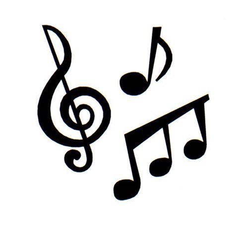 Musical Notes 12 Standup Edible Premium Wafer Paper Cake Toppers Decoration 12 X 55Mm - Thumbnail 2