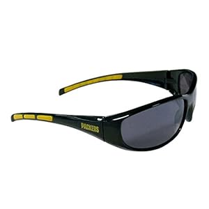 Siskiyou Gifts Co, Inc. NFL Green Bay Packers Wrap Sunglasses 41YXfHKpTML
