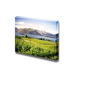 Canvas Prints Wall Art - Beautiful Countryside in New Zealand | Modern Wall Decor/Home Decoration Stretched Gallery Canvas Wrap Giclee Print. Ready to Hang - 12" x 18"