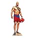 Advanced Graphics Mitch Buchannon Shirtless - Baywatch (2017 Film) Life Size Cardboard Standup