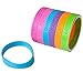 Silicone Rubber Bangle Bracelets With Inspirational Quotes; 8