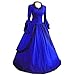 Partiss Women Lace Floor-length Gothic Victorian Dress