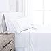 Beckham Hotel Collection Luxury Soft Brushed 2100 Series Microfiber Sheet Set - Hypoallergenic - King - White