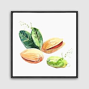 Framed Canvas Wall Art Vegetables Theme Design Canvas Prints Home Artwork Decoration for Living Room,Bedroom - 16x16 inches