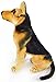 VIAHART Gunther The German Shepherd - 16 Inch Large German Shepherd Stuffed Animal Plush Dog - by Tiger Tale Toys