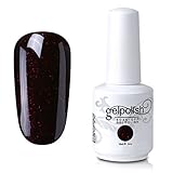 Elite99 Soak-Off UV LED Gel Polish Nail Art Manicure Lacquer Pearl Maroon 764 15ml