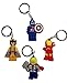 Lego Movie Keychains 4 Pcs Set #3 by Atlantis USA