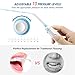 Water Flosser, ELLESYE FDA Approved 600ml Capacity Dental Oral Irrigator with 9 Multifunctional Jet Tips for Family Use, Leak-Proof Quiet Design (50db) Dental Flosser, 10 Stepless Pressure Settings