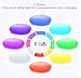 pearlstar LED Outdoor Solar Light-40cm Glow Stone Shape Garden Decor Light-Color Changing Night Light for Path Lawn Patio Pathway Walkway (40cm-Solar Stone Light)