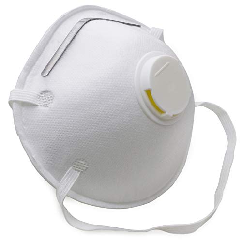 BURVAGY NIOSH Certified-Dust Mask Respirator Face Masks N95 Disposable (20 Pack) - Thumbnail 6