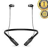 Bluetooth Headphones Neckband Xtonek Wireless Sport Headset, IPX5 Waterproof Lightweight Neck Earphones w/ Mic HD Stereo Sound, Portable Cordless In Ear Earbuds for iPad iPhone Android Cell Phones