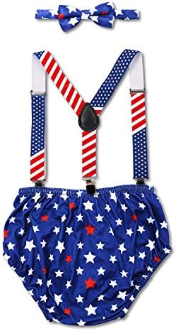 baby boy red white and blue outfit