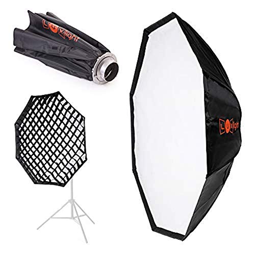 120cm Octabox Softbox & Grid | Bowens Mount | LuxLight® | Umbrella Octobox