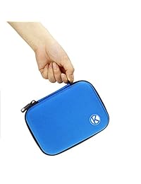 Cubierta CamKix con interior Totalmente personalizable para GoPro Hero 4 3 + 3 2 1 y accesorios Adapte la cubierta a sus necesidades únicas Ideal para viajes o almacenamiento en el hogar Paño de limpieza de microfibra CamKix® incluido Azul