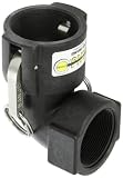 Banjo 200D90 Polypropylene Cam & Groove Fitting, 90 Degree Elbow, 2" Female Coupler x NPT Female