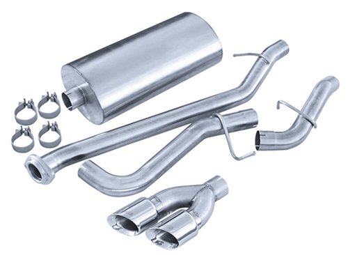 CORSA 14207 Dual Pro-Series 4" Single Side Exit Sport Exhaust System