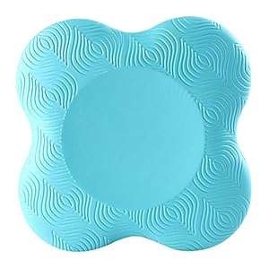 Lixada Yoga Knee Pads Thick Soft Cushion Mats Kneeling Support Lightweight Knees Wrists Hands and Elbows Protect Pad for Yoga Pilates Exercise Knee Pad 2Pc