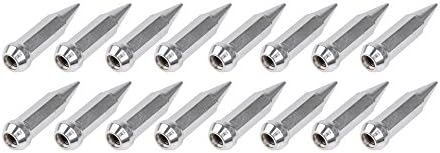 Motosport Alloys (16pk) Spike Tapered Lug Nut 10mm x 1.25mm Thread Pitch Chrome for Honda TRX 500 4x4 FOREMAN ES 2011-2017